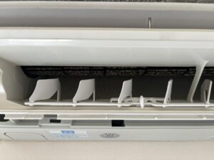 吹き出し口清掃前